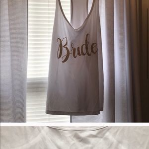 Bride tank